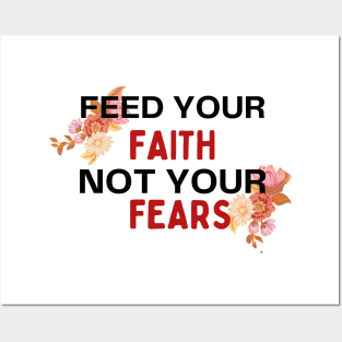 Feed your Faith Posters and Art
